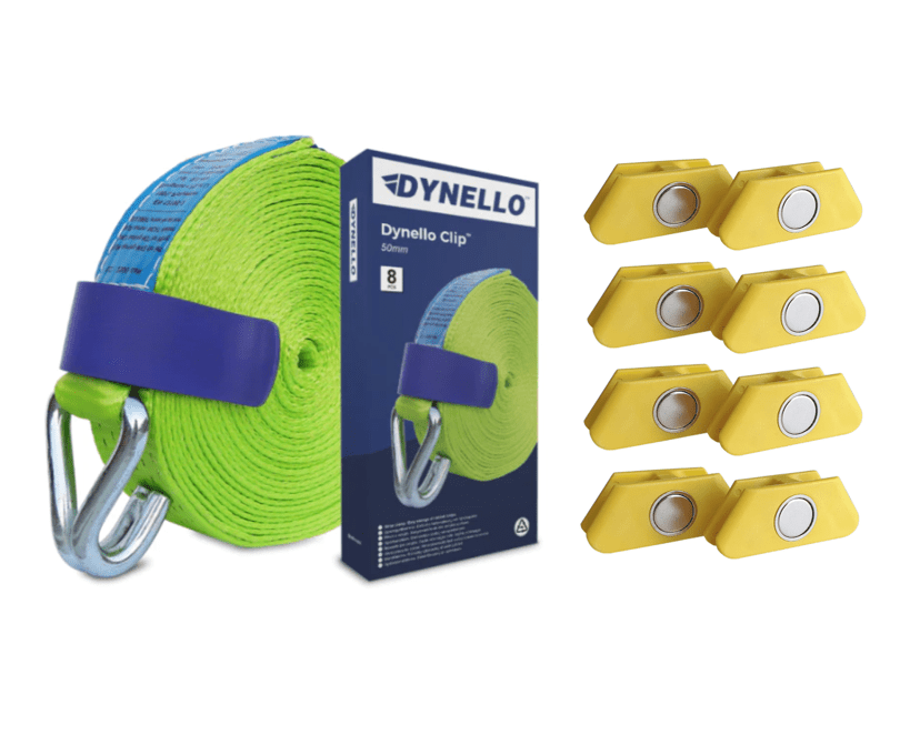 DYNELLO RATCHET STRAP CLIP 50mm & ERGOLASH MAGNET BUNDLE PACK - Jackson Handling Ltd
