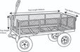 Garden Cart 300kg Capacity - Jackson Handling Ltd