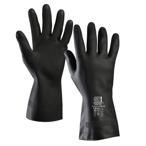 Heavyweight Latex Pro Chemical Gloves - Jackson Handling Ltd