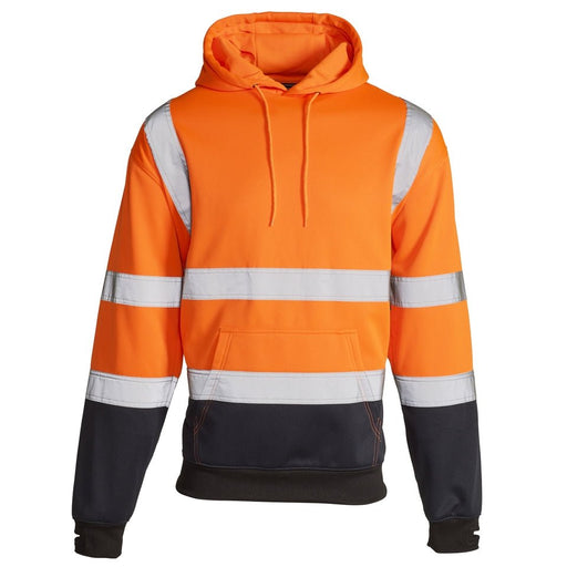 Hi Vis 2 Tone Hooded Sweatshirt - Jackson Handling Ltd
