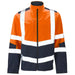 Hi Vis 2 Tone Orange Softshell Jacket - Jackson Handling Ltd