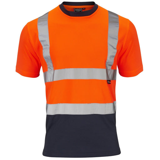 Hi - Vis 2 Tone Orange T-Shirt - Jackson Handling Ltd