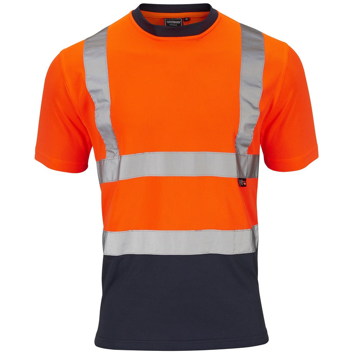 Hi - Vis 2 Tone Orange T-Shirt - Jackson Handling Ltd