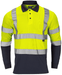 Hi - Vis 2 Tone Yellow Long Sleeve Polo Shirt - Yellow - Jackson Handling Ltd