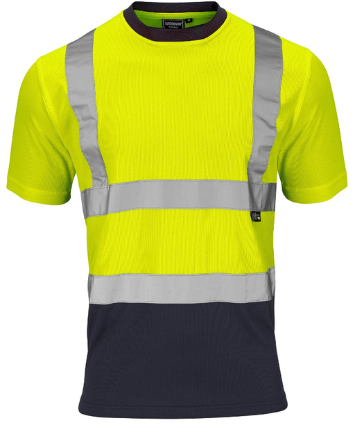 Hi - Vis 2 Tone Yellow T-Shirt - Yellow - Jackson Handling Ltd