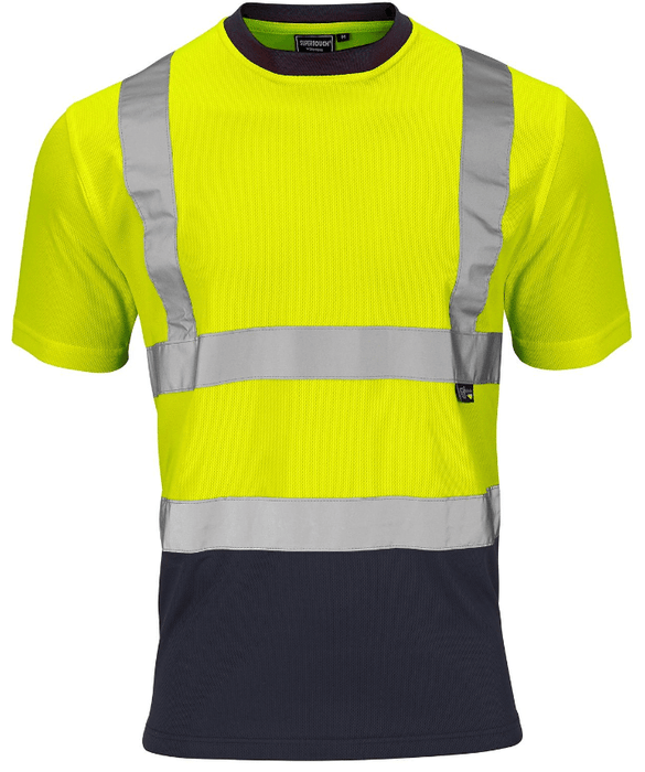 Hi - Vis 2 Tone Yellow T-Shirt - Yellow - Jackson Handling Ltd