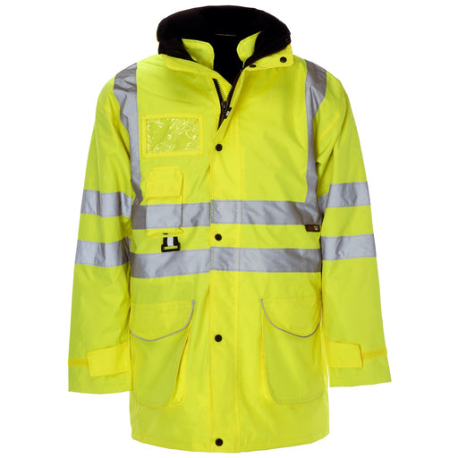 Hi Vis 7 in 1 Parka - Jackson Handling Ltd