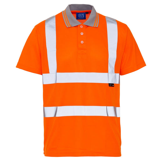Hi Vis Bird Eye Polo Shirt - Jackson Handling Ltd