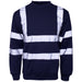 Hi Vis Crew Neck Sweatshirt - Jackson Handling Ltd