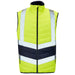 Hi Vis Orange 2 Tone Puffer Bodywarmer - Jackson Handling Ltd