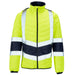 Hi Vis Orange 2 Tone Puffer Jacket - Jackson Handling Ltd