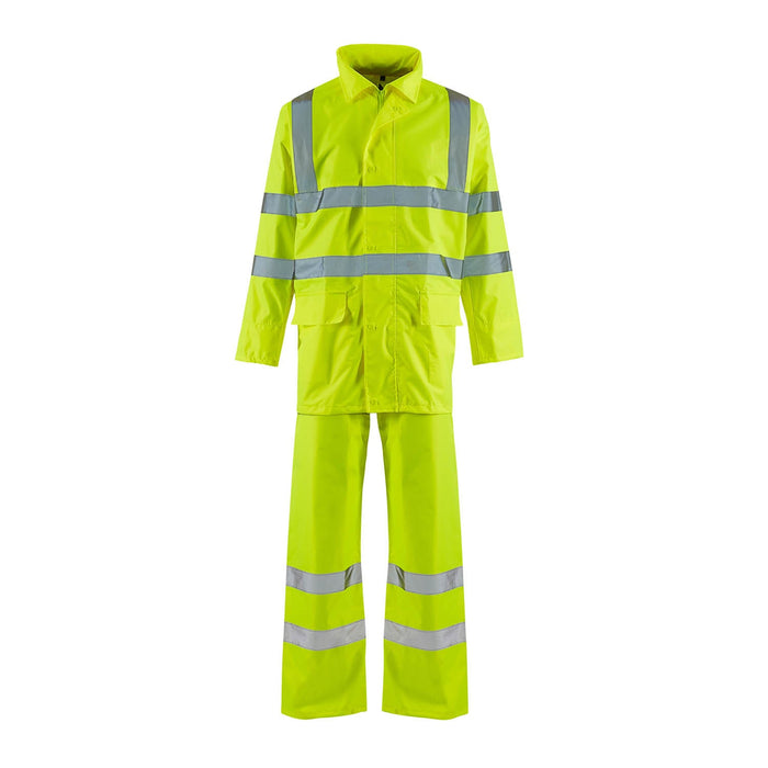 Hi - Vis Orange Lite Rainsuit - Jackson Handling Ltd
