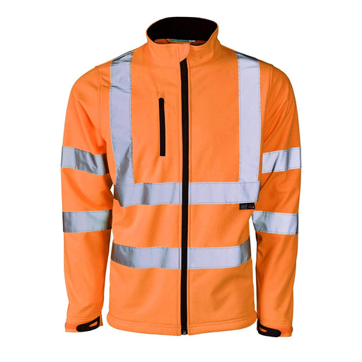 Hi Vis Softshell Jacket - Jackson Handling Ltd