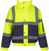 Hi Vis Yellow 2 Tone Bomber Jacket - Yellow - Jackson Handling Ltd