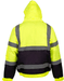 Hi Vis Yellow 2 Tone Bomber Jacket - Yellow - Jackson Handling Ltd