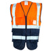 Hi Vis Yellow 2 Tone Executive Vest - Jackson Handling Ltd