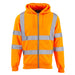 Hi Vis Zipped Hoodie - Jackson Handling Ltd