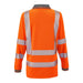 Ladies Hi Vis Savannah Birds Eye Long Sleeved Polo - Jackson Handling Ltd