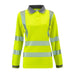 Ladies Hi Vis Savannah Birds Eye Long Sleeved Polo - Jackson Handling Ltd