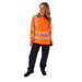 Ladies Hi Vis Savannah Birds Eye Long Sleeved Polo - Jackson Handling Ltd