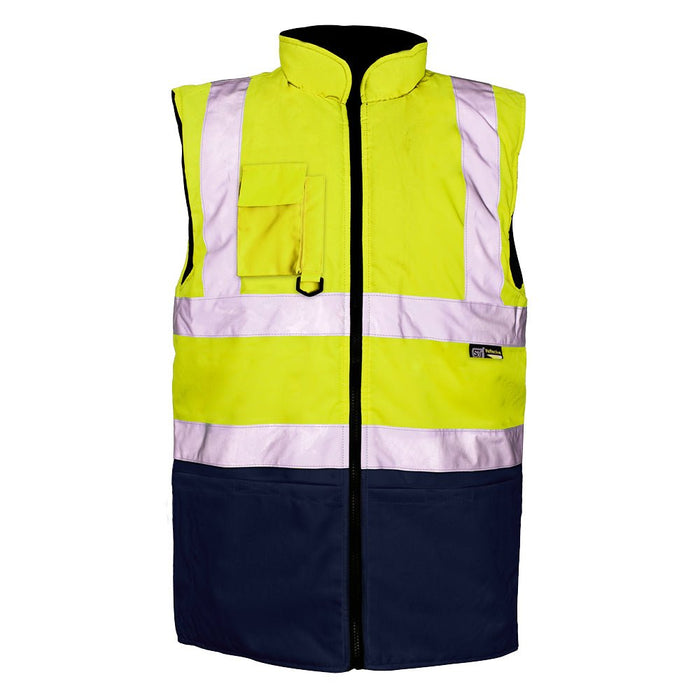 Orange/Navy 2 Tone Bodywarmer - Jackson Handling Ltd
