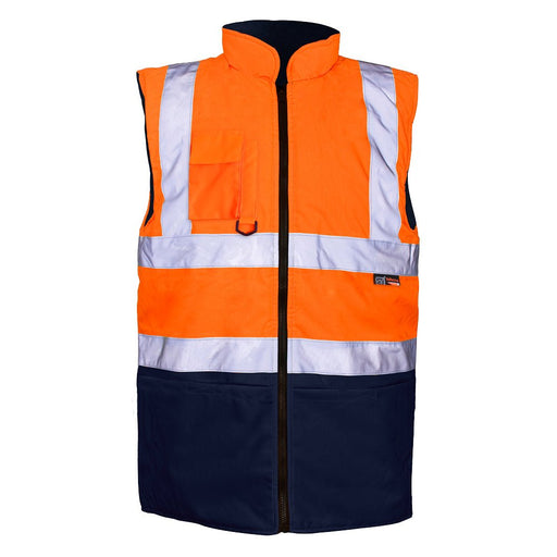 Orange/Navy 2 Tone Bodywarmer - Jackson Handling Ltd