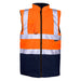 Orange/Navy 2 Tone Bodywarmer - Jackson Handling Ltd