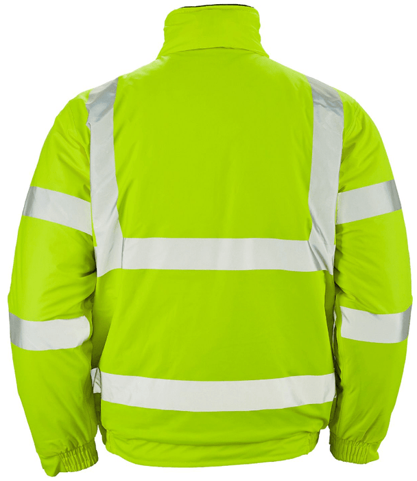 Storm - Flex® Hi Vis Yellow PU Bomber Jacket - Jackson Handling Ltd