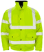 Storm - Flex® Hi Vis Yellow PU Bomber Jacket - Jackson Handling Ltd