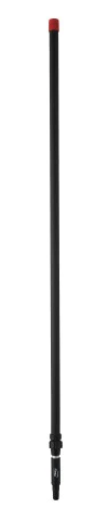 Vikan Aluminium Telescopic Handle 1575 - 2780mm Black - Jackson Handling Ltd