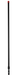 Vikan Aluminium Telescopic Handle 1575 - 2780mm Black - Jackson Handling Ltd