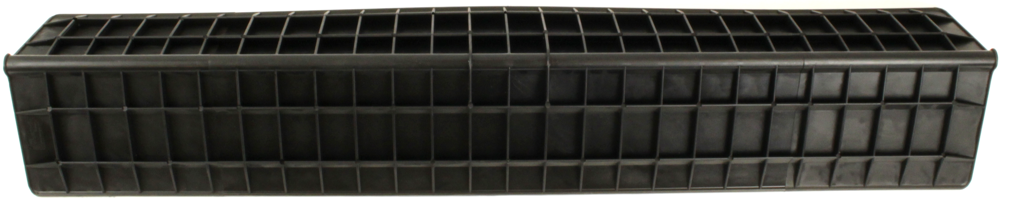 Long Heavy duty Corner Protector 800mm X 180mm X 140mm X 5mm Thickness Black with external ribs