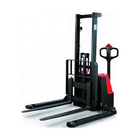 1 Tonne 2.9 Mtr Lift Electric Straddle Stacker - Jackson Handling Ltd