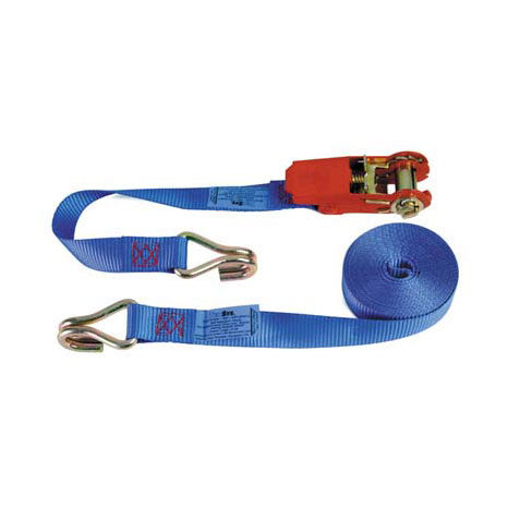 5Mtr x 25mm Ratchet Strap with claw hooks