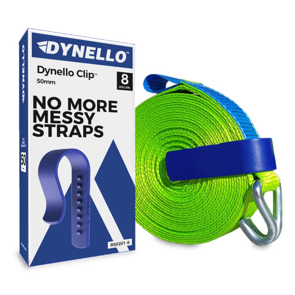 DYNELLO RATCHET STRAP CLIP 50mm BUNDLE PACK - Jackson Handling Ltd