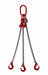 Grade 80 Three Leg chain sling - 7mm - 19mm - Jackson Handling Ltd