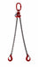 Grade 80 Two leg chain sling 7mm - 19mm - Jackson Handling Ltd