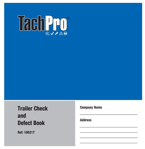 Trailer Daily Defect Report Book - 50 Duplicate Pages - Jackson Handling Ltd